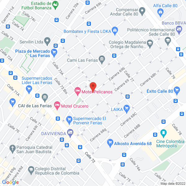 Map of D'Imagen Tuidt Ltda.