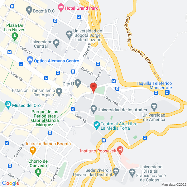 Map of D.M.S. Ediciones E Investigaciones
