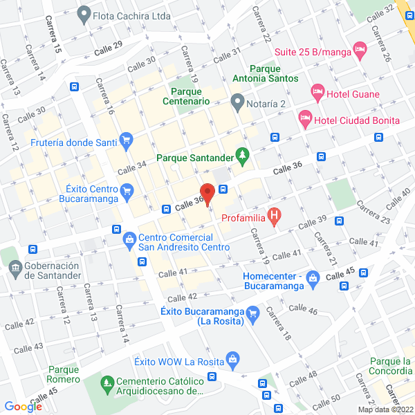 Map of Conoptima Ltda.