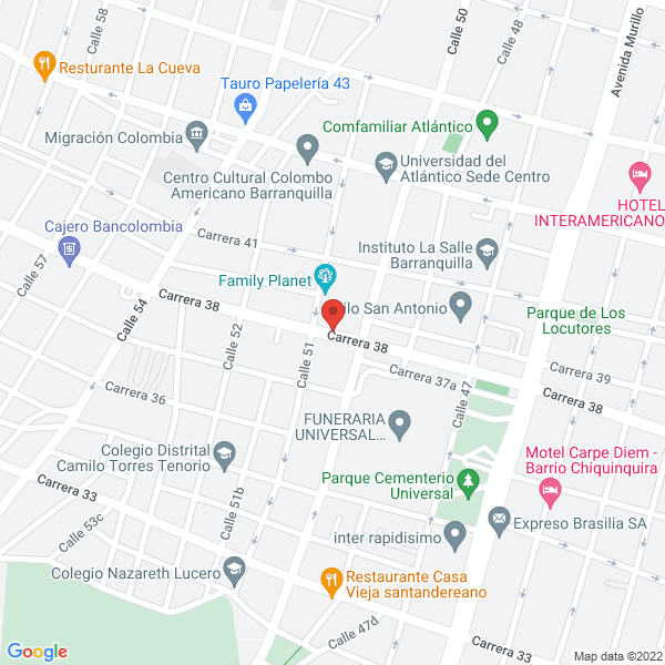 Map of Constru-Cem Ltda.