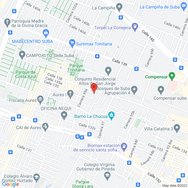 Map of Construacabados Mega