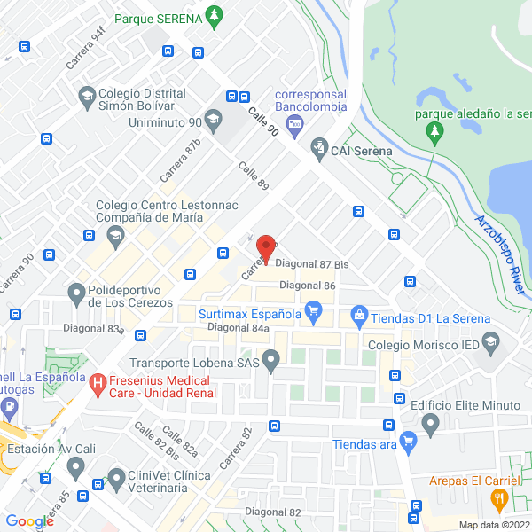 Mapa de Constructores Consultores Ltda