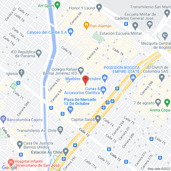 Map of Construmaderas Pedro Luis Aponte Y Cía.