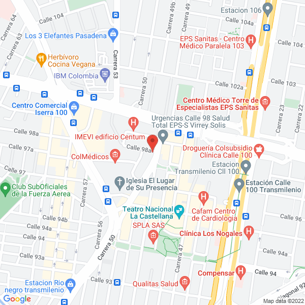 Map of Control+V Ltda