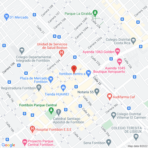 Map of Contry House