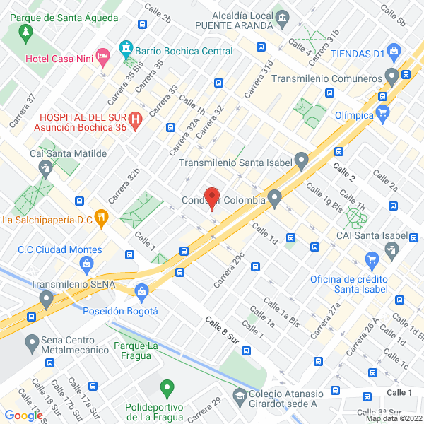 Map of Confecciones Teresse S.A.S.