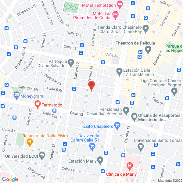 Map of Controles Y Sistemas Ltda.