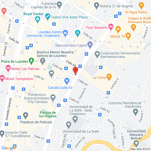 Map of Consultores Profesionales Especializados Conproes S.A.S.
