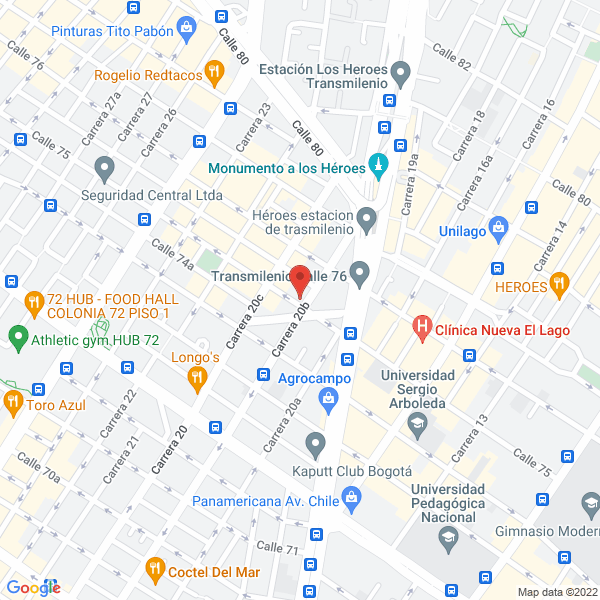 Map of Consultoría Marco A Gallo R E.U.