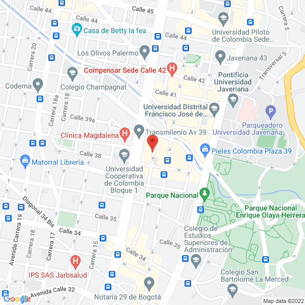 Map of Delivery Express
