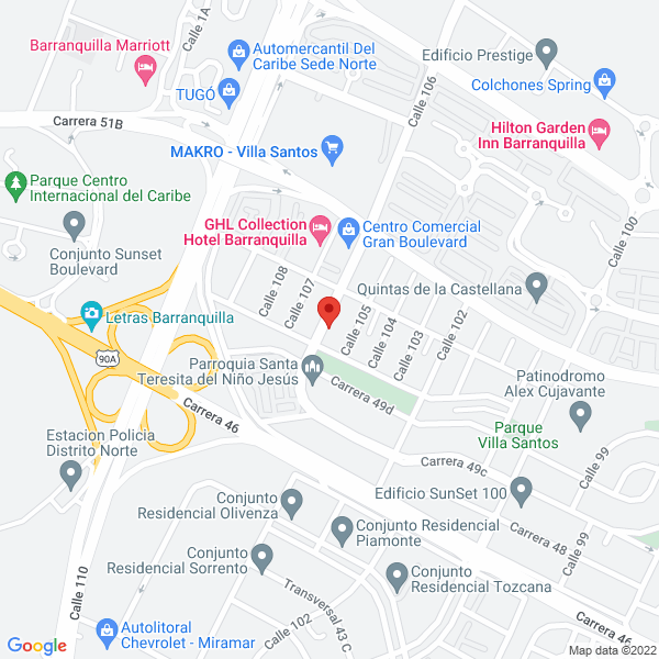 Map of Delkys Serpa Spa