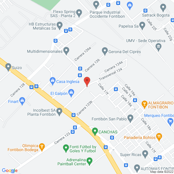 Map of Delta Oil & Cia S.A C.I