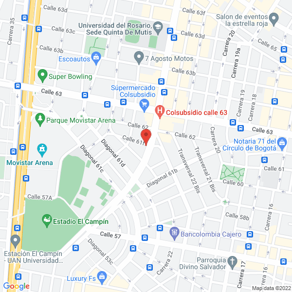 Map of Demo Ingeniería Ltda.