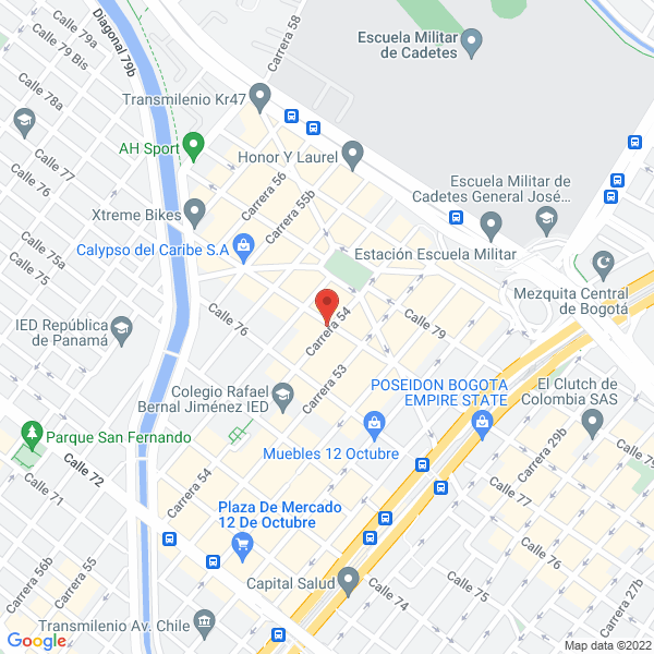 Map of Compañía De Servicios Automotrices S.A.S.