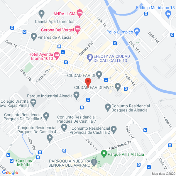 Map of Distribuciones & Subestaciones S.A.