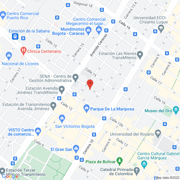 Map of Distribuciones Carlos Reyes