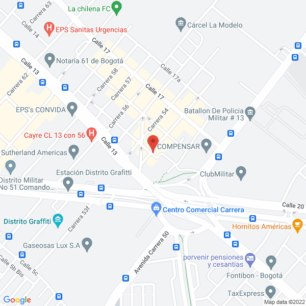 Map of Distribuidora De Filtros Y Lubricantes Sr Ltda.