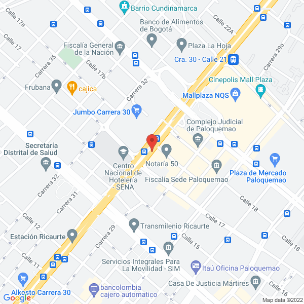 Map of Diempack Ltda.