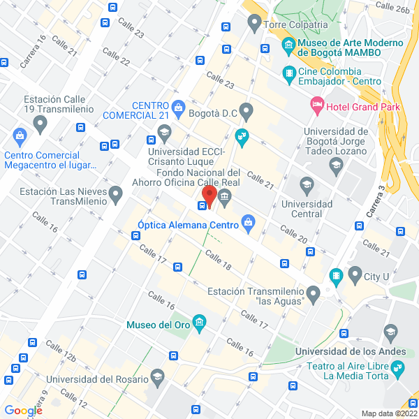 Map of Coopexban Ltda.
