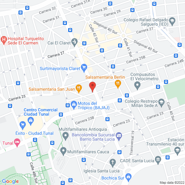 Map of Corazon De Pacifico # 2