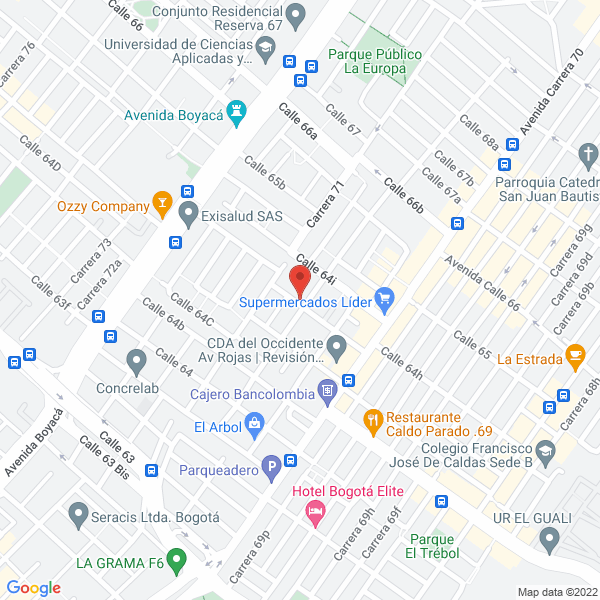 Map of Cosefer Jc Ltda.