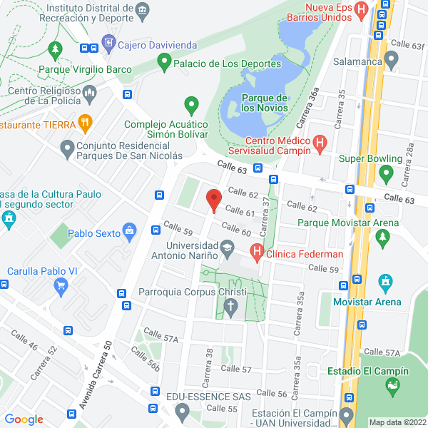 Map of Cosequin Ltda.