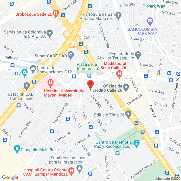 Map of Cooperativa De Trabajo Asociado Sasicoop