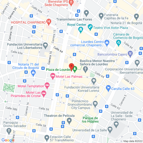 Map of Corporación Oir