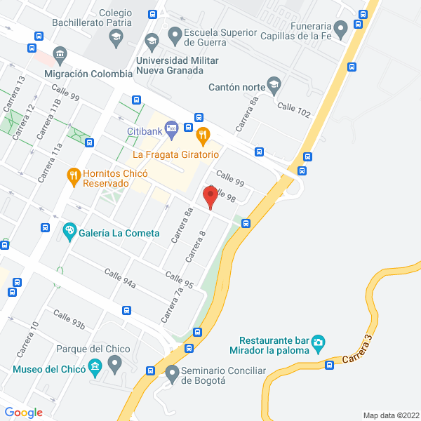 Map of Cosenit S.A