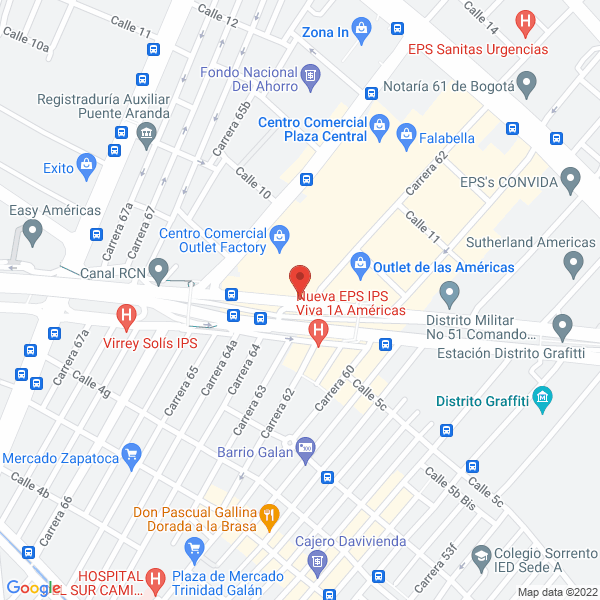 Map of Inversiones Flor De Loto Colombia Ltda