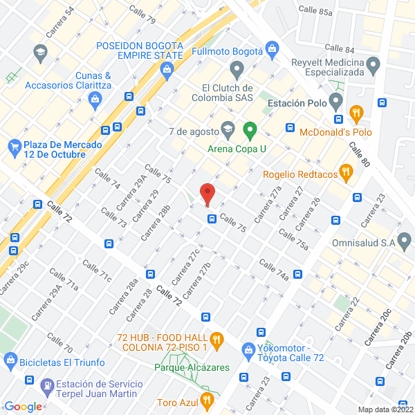 Map of Cosmovig Ltda.
