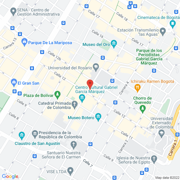Map of Counter Service Cía Ltda.
