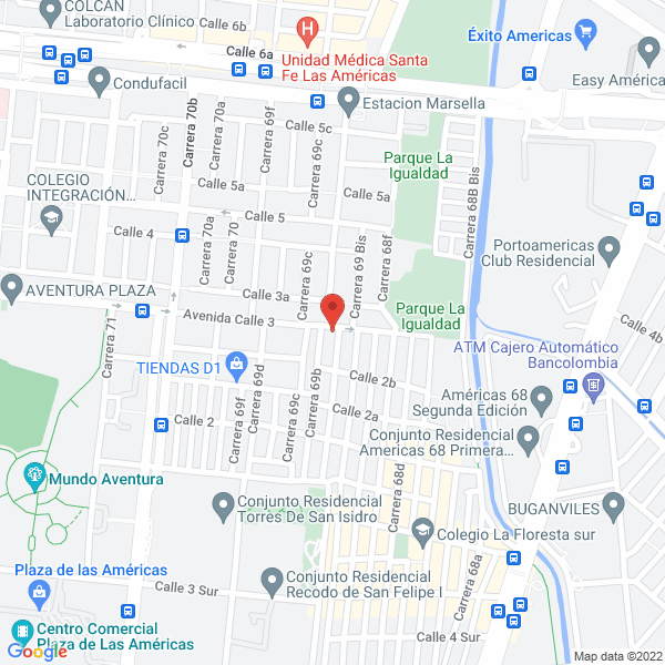 Map of Divercol Electronic S.A.S.
