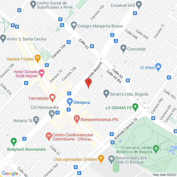 Map of Divino Niño Jesus De Praga