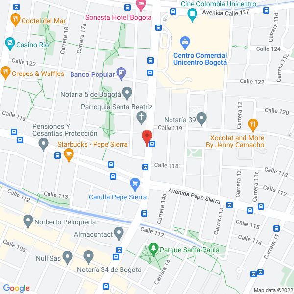Map of Corpoescultura