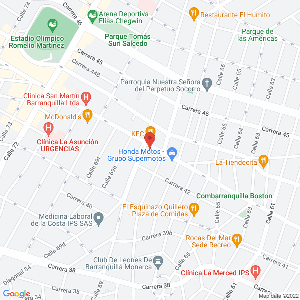 Map of Corporación Educativa Formar Ceformar