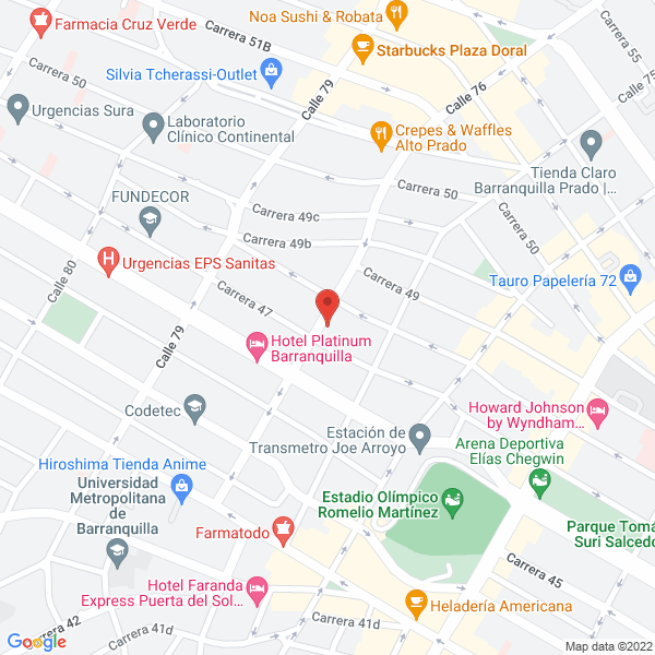 Map of Confidesarrollo