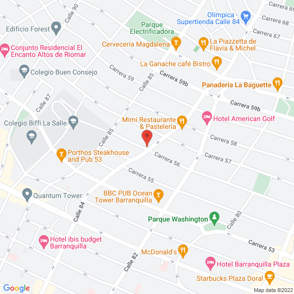 Map of Corrales Rodríguez Reinaldo