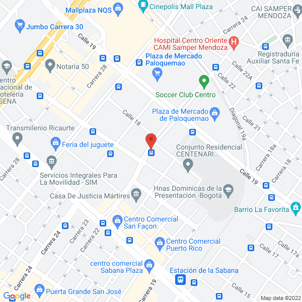 Map of Correa Tools S.A.S