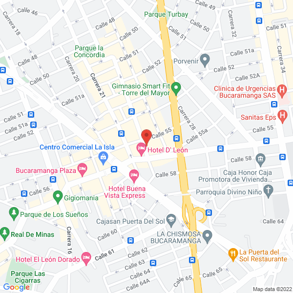 Map of Creaciones Mayatex