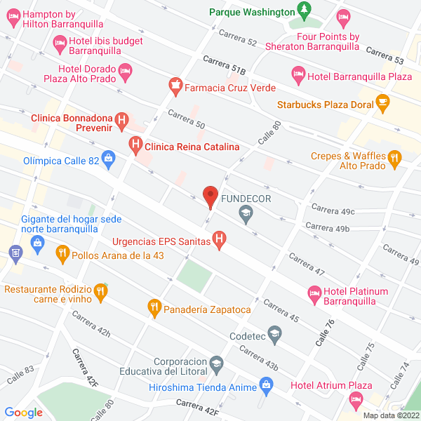 Map of Dimed'H Ltda.