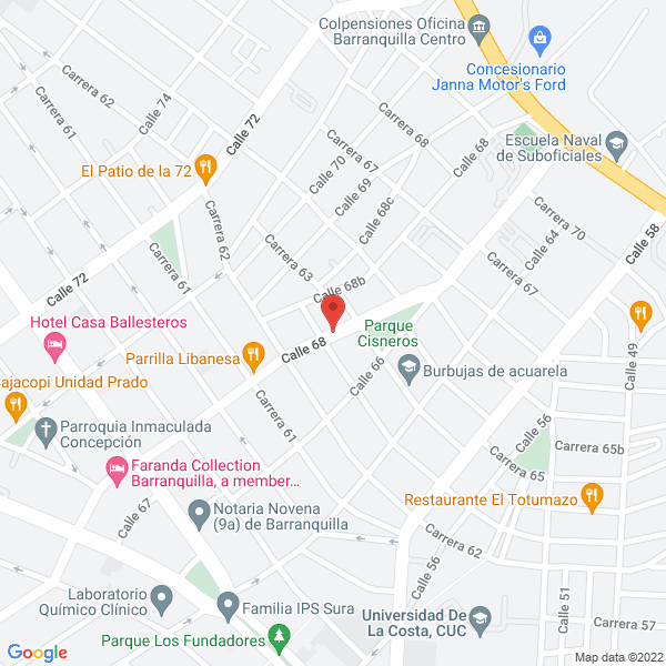 Map of Dimont Ltda.