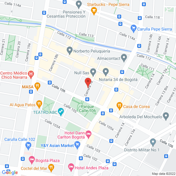 Map of Custom Process Equipment Colombia S.A.S.