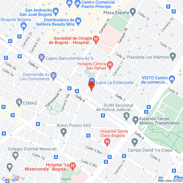 Map of D & A Graphic'S Ltda.
