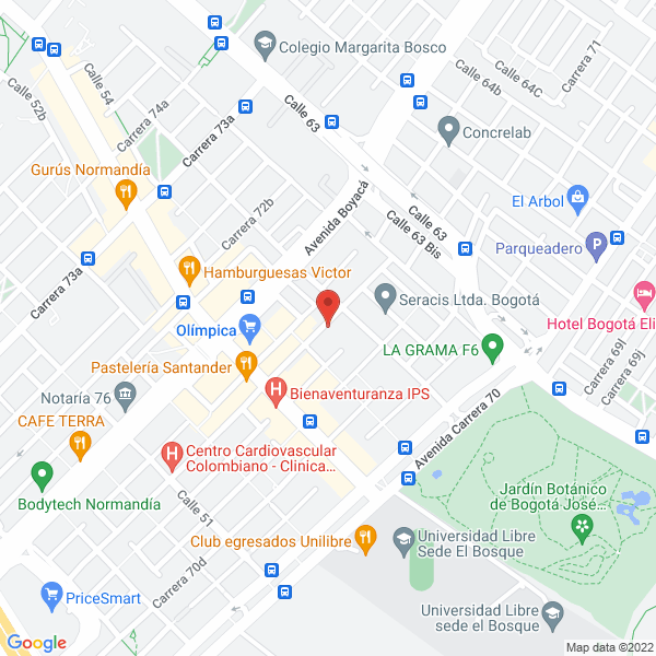 Map of D Y D Software S.A.S.