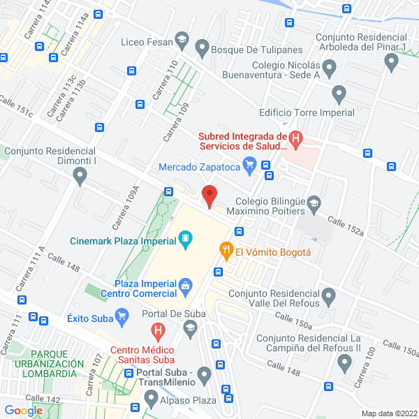 Map of Correctora Y Editora De Texto
