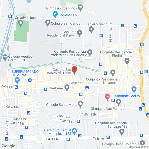 Map of Corrugados Papel U.M. Ltda