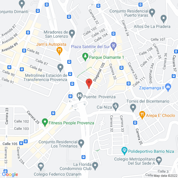 Map of Cosmeticos Arobell CIA. Ltda.