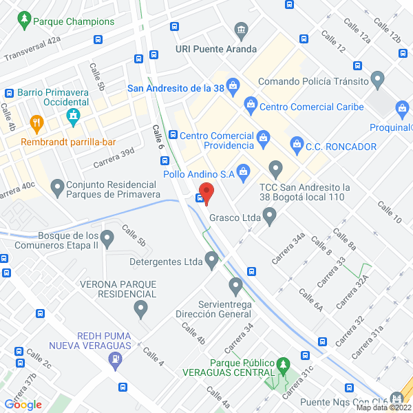 Map of Construterm Ltda