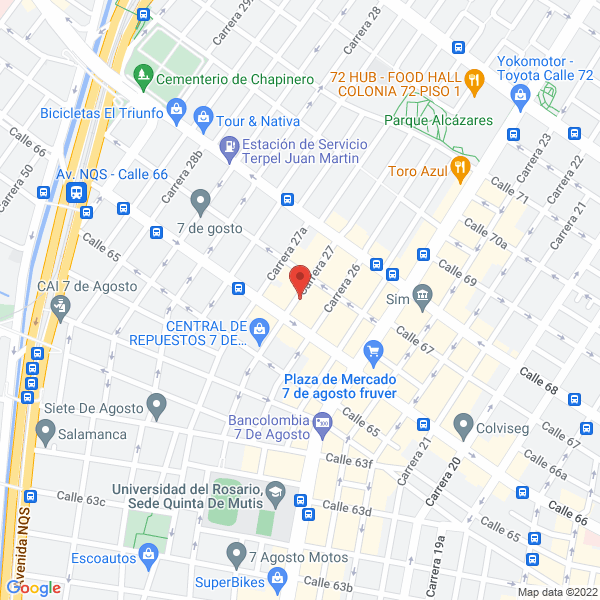Map of Drayco Distribuciones S.A.